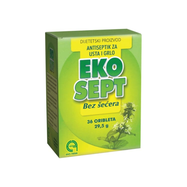 Ekosept bez šećera 36 oribleta